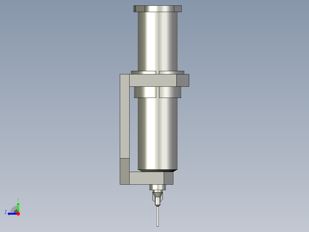针头支架new右视图