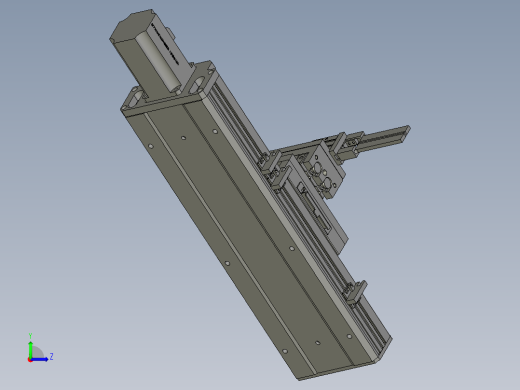 胶纸拉料左视缩略图