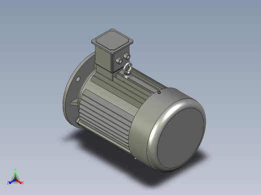 机座不带底脚端盖有凸缘(TK)63M