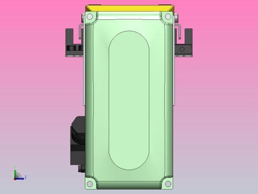 内嵌式螺杆 GTH5-100W伺服[GTH5-L2-300-BM-Y100W-C1-N]丝杆滑台模组安川马达左视缩略图