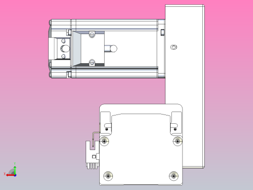 皮带直线轴半封闭可选导轨TPA-HNB-85S-90-L2450-LU-C-P20-N3后视缩略图