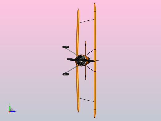 RC 波音斯蒂尔曼 PT-17 160CC 星形燃气发动机，20 公斤怪物左视缩略图