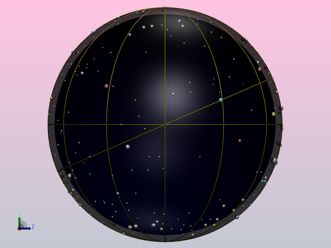 星际地球仪左视图