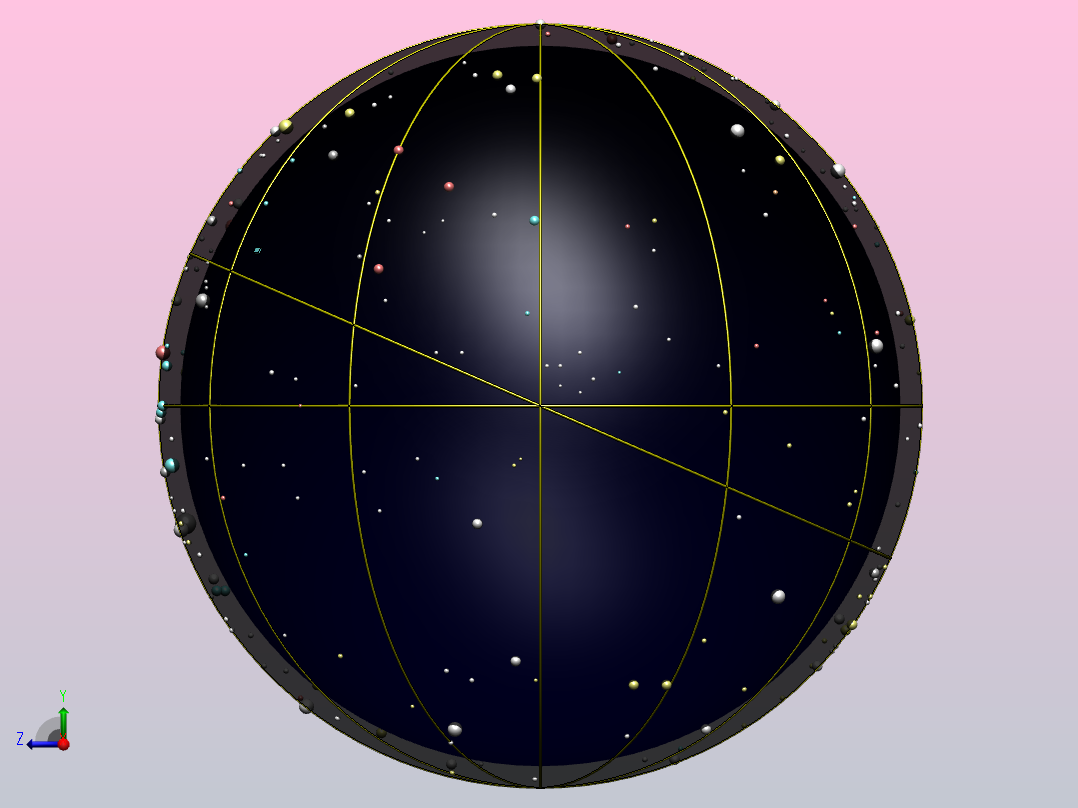 星际地球仪右视图