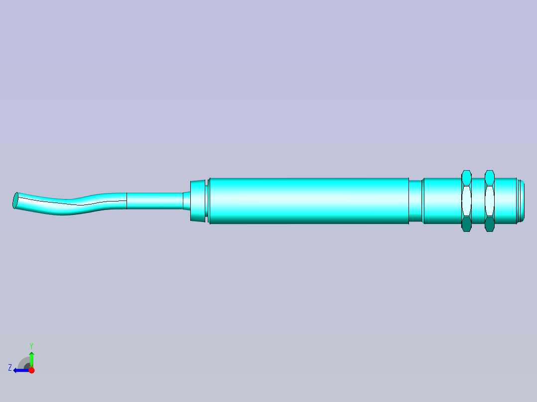 深浦红外温度传感器 TS-H1000右视图