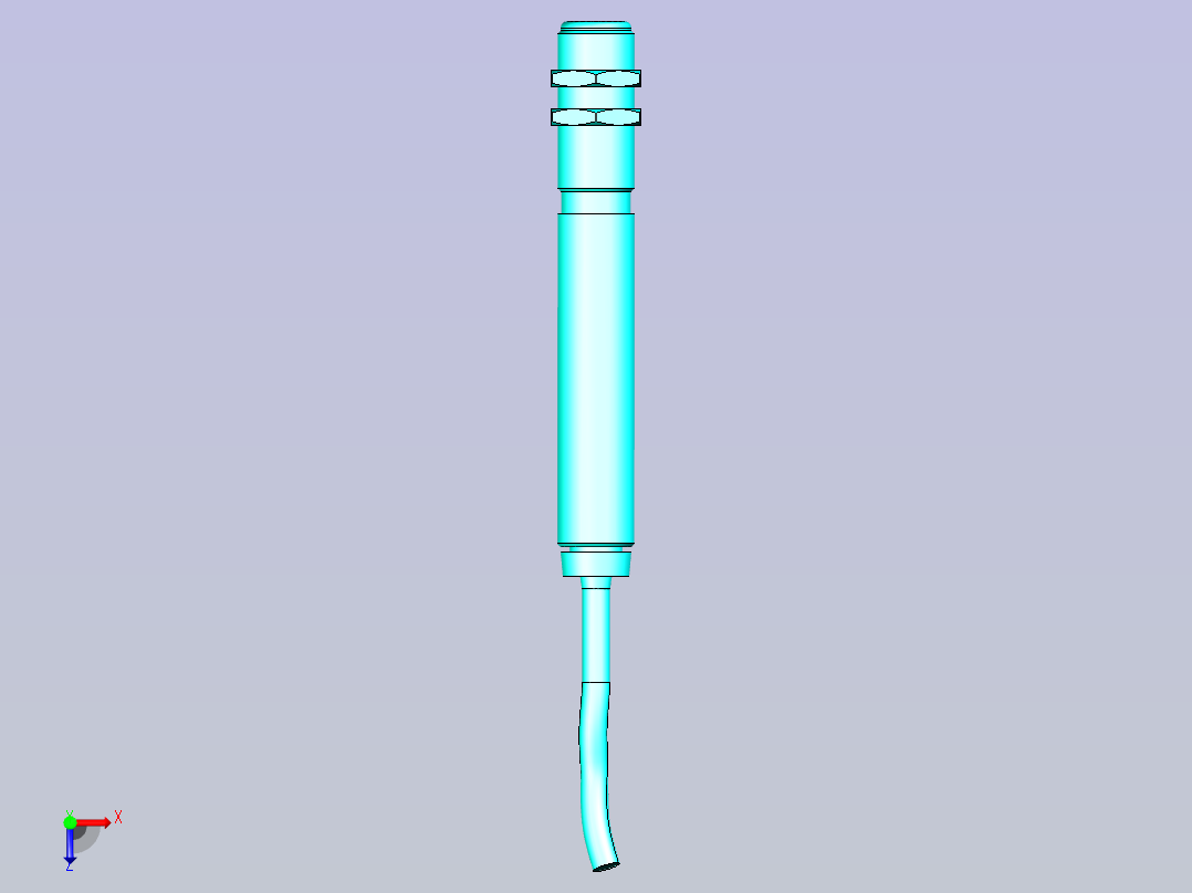 深浦红外温度传感器 TS-H1000俯视图