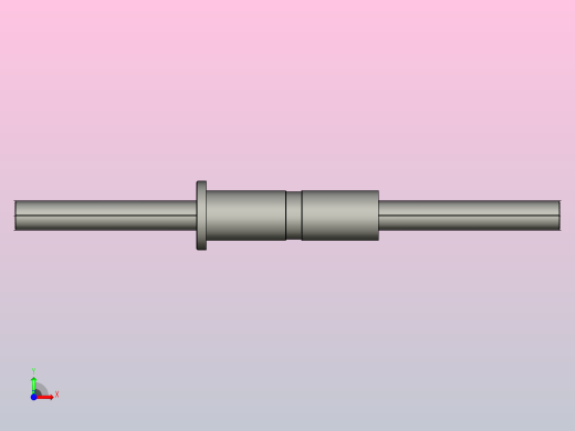 DKFZD6330-5滚珠丝杆3D模型前视缩略图