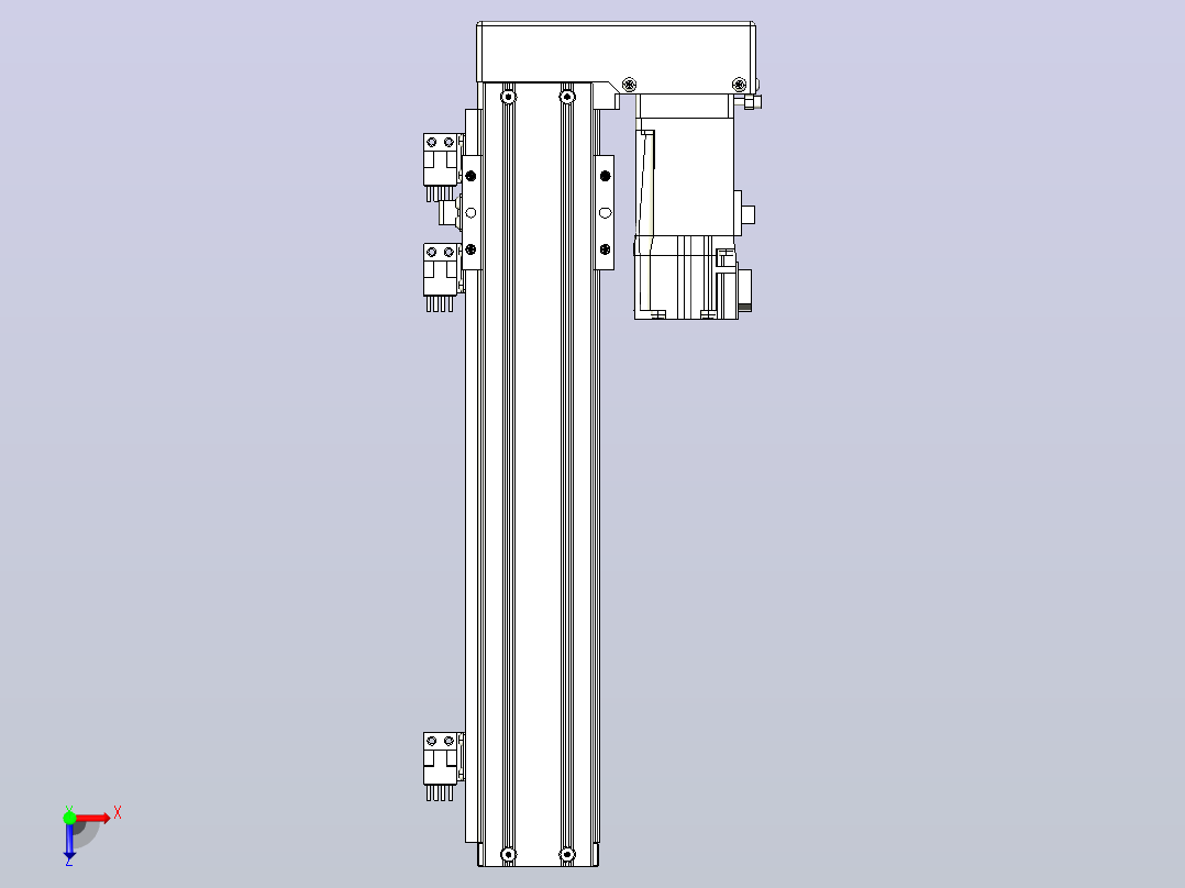 钢基模组TPA-KNR-5002C-300A1-MR-H1S2俯视图