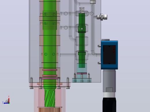 液压冲击装置（SW+CAD+说明书）