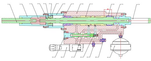 液压冲击装置（SW+CAD+说明书）缩略图