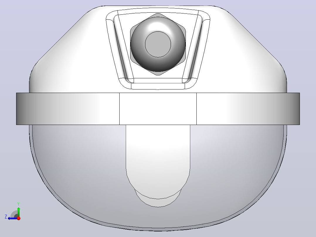 密封式 LED 灯具防尘模块 Sylvania右视图