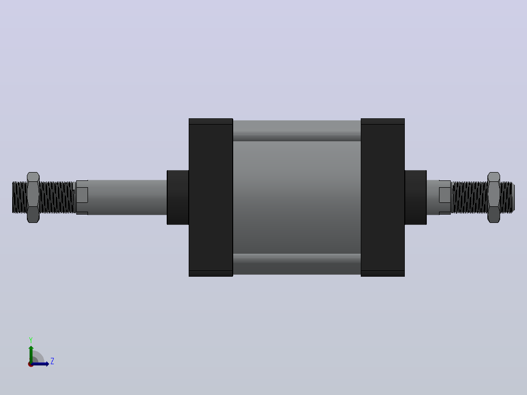 FY-SC标准气缸系列[FY-SCD-160X80-S]左视图