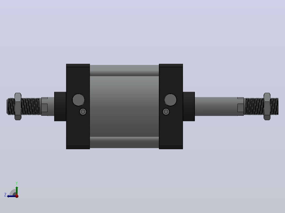 FY-SC标准气缸系列[FY-SCD-160X80-S]右视图