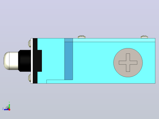 LSA-001(机械限位开关)行程开关右视缩略图