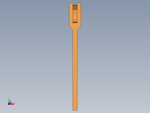单列Kammarmatur Batten&amp;Allen für基板尺寸0.58-0.74mm间隙0.53mm间距1mm引脚长度10mm卷轴50k间距2.54mm THT焊接前视缩略图