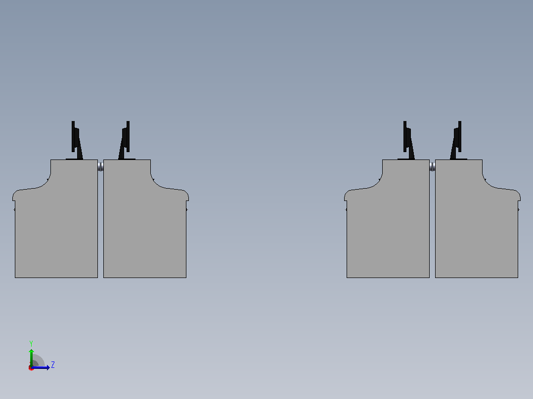 PCB工作台左视图