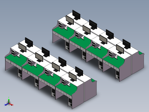 PCB工作台正等轴测缩略图