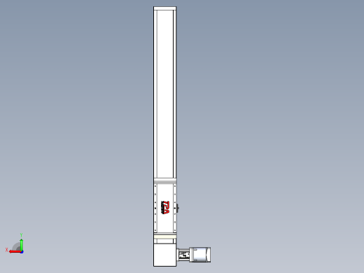 伺服电机集成皮带传动直线执行器TPA-OCB-140-256-L850-DR-J90-N3后视缩略图
