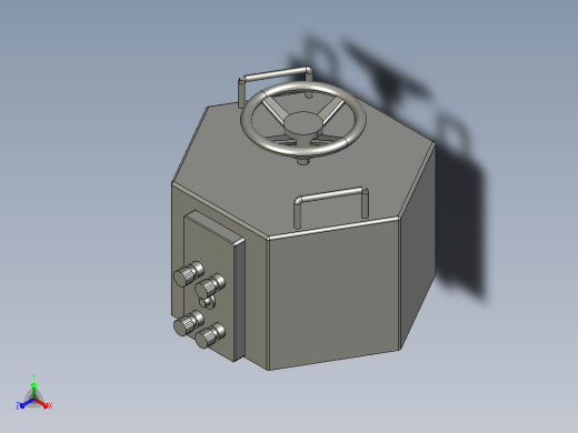 TDGC2J-3接触调压器三维模型202011
