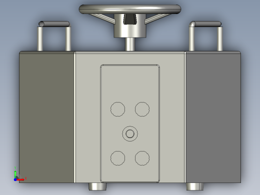 TDGC2J-3接触调压器三维模型202011前视缩略图