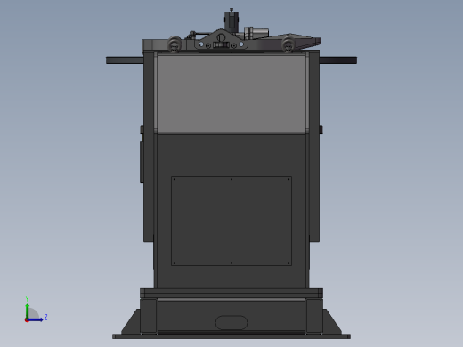 K3473-L型变位机左视缩略图