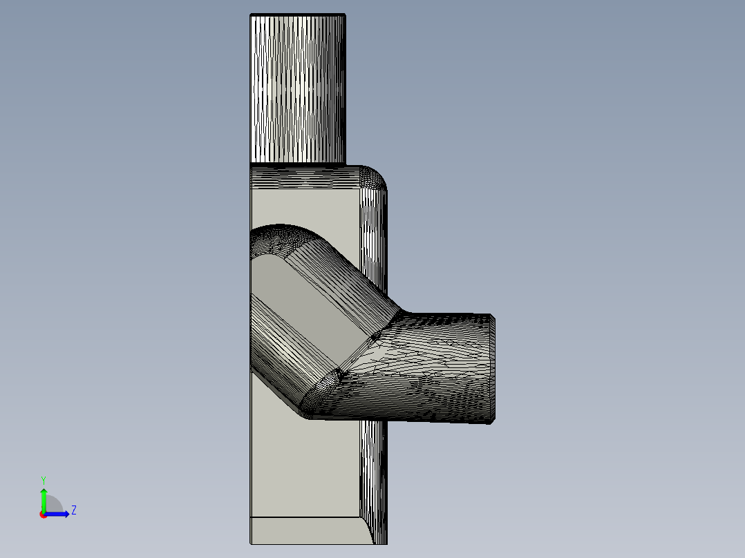 可3D打印创意玩具浴室纸巾架左视图