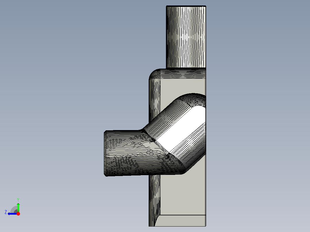 可3D打印创意玩具浴室纸巾架右视图