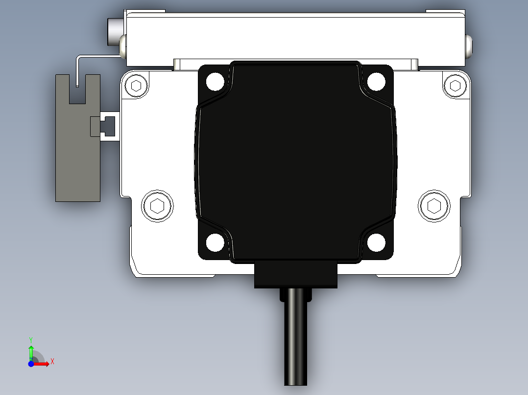 Toyo东佑达直线模组-ECH12-1100-BC-200W-C4反前视图