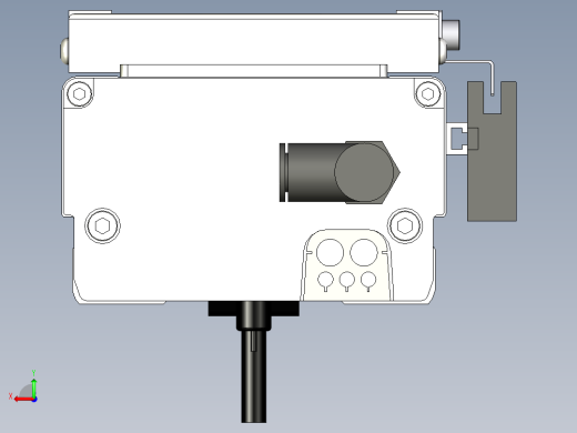 Toyo东佑达直线模组-ECH12-1100-BC-200W-C4反后视缩略图