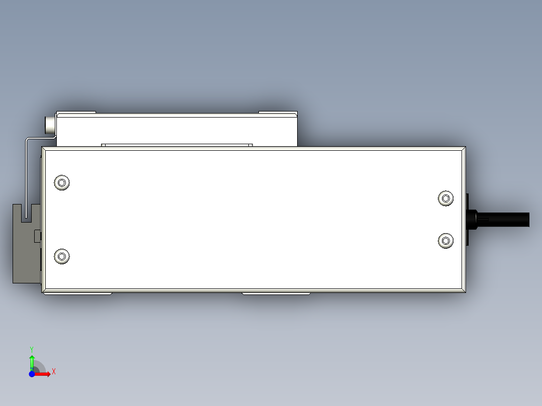 Toyo东佑达直线模组-ECH14-600-BL-200W+煞車前视图