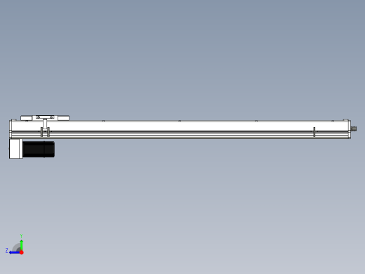 Toyo东佑达直线模组-ECH14-1050-BM-400W右视缩略图