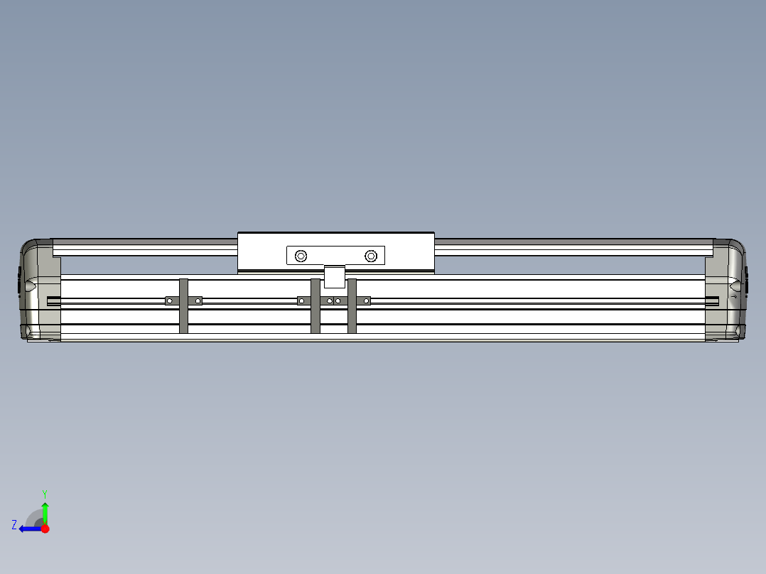 Toyo东佑达直线模组-ETH14-100-M+煞車-C4反右视图