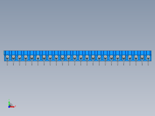 DEGSON DG365 系列 7.5mm 接线端子-DG365-7.5-24P-12-00AH前视缩略图