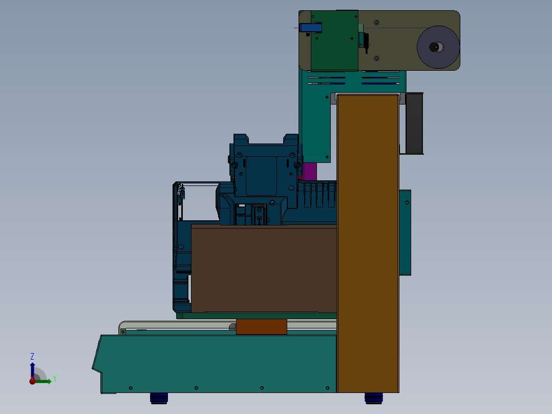 三轴焊接机300右视图