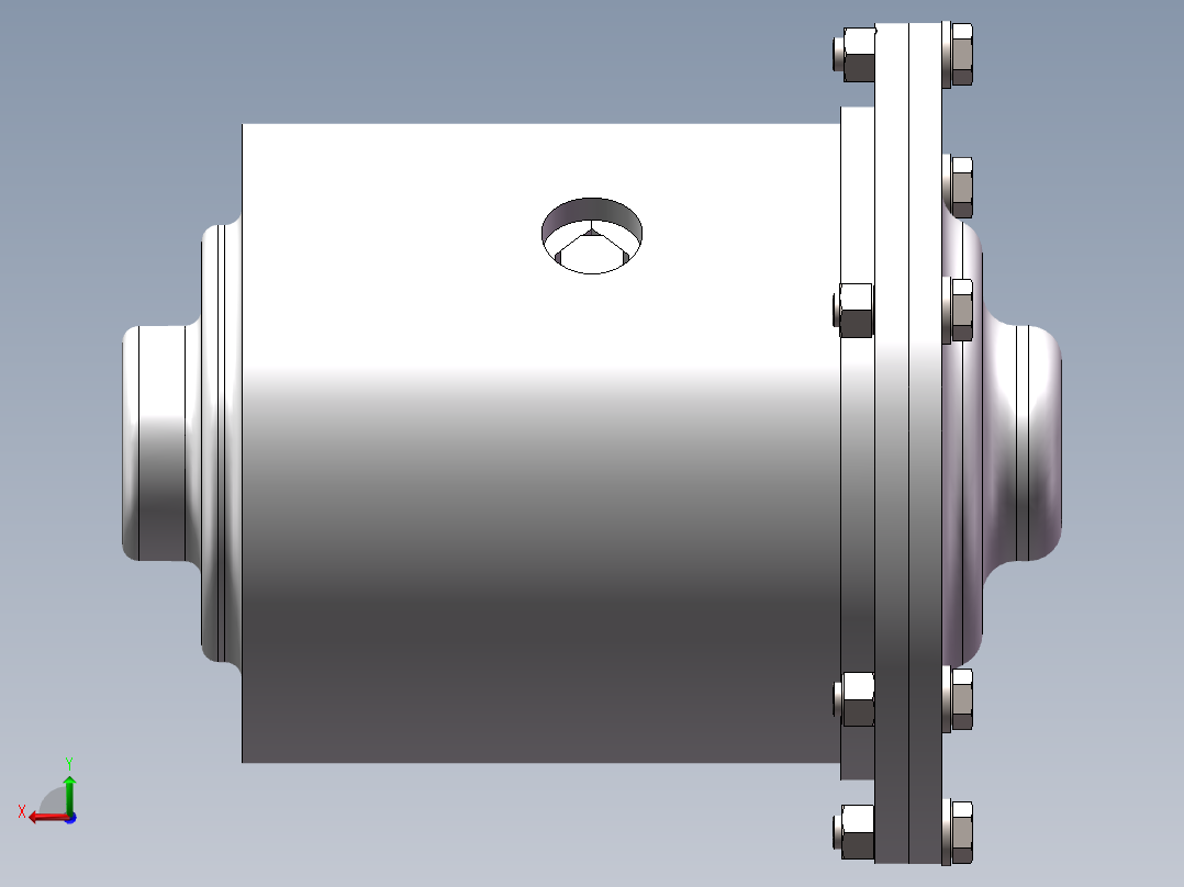 高尔夫7限滑差速器设计含三维SW模型+CAD图纸+说明书后视图