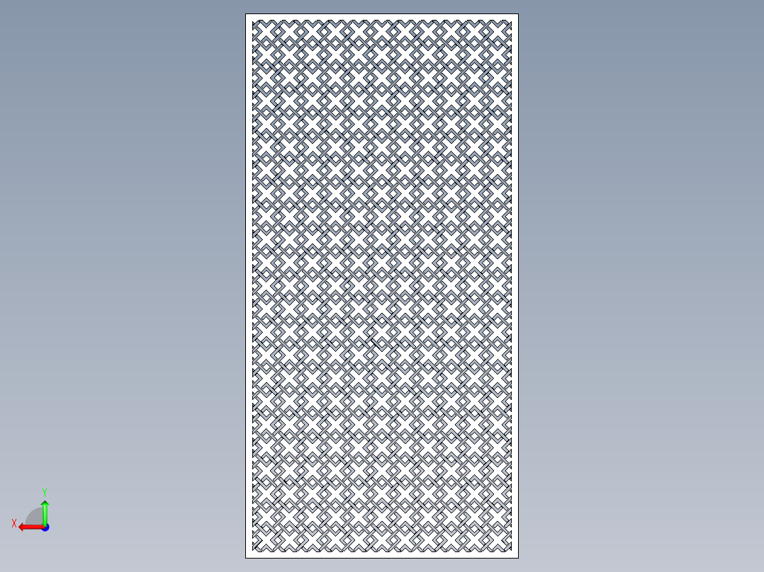 激光切割面板2后视图