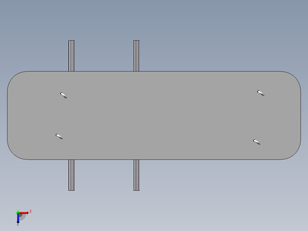 电视架+400+24.23+003俯视图