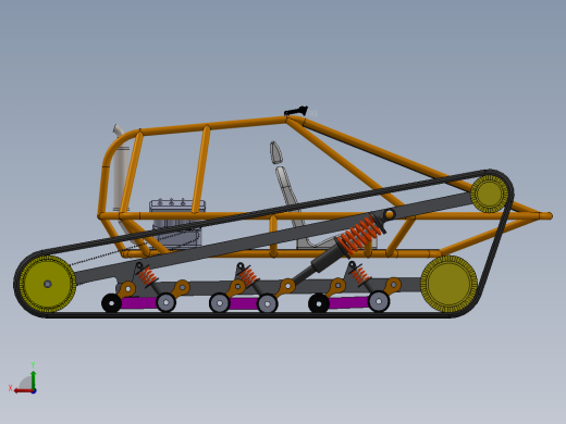 简三角履带钢管车后视缩略图