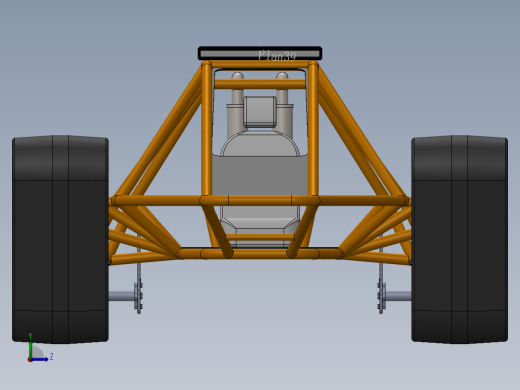 简三角履带钢管车左视缩略图