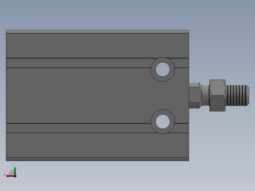 气缸MD25x20SB后视缩略图