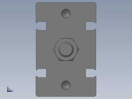气缸MD25x20SB左视缩略图