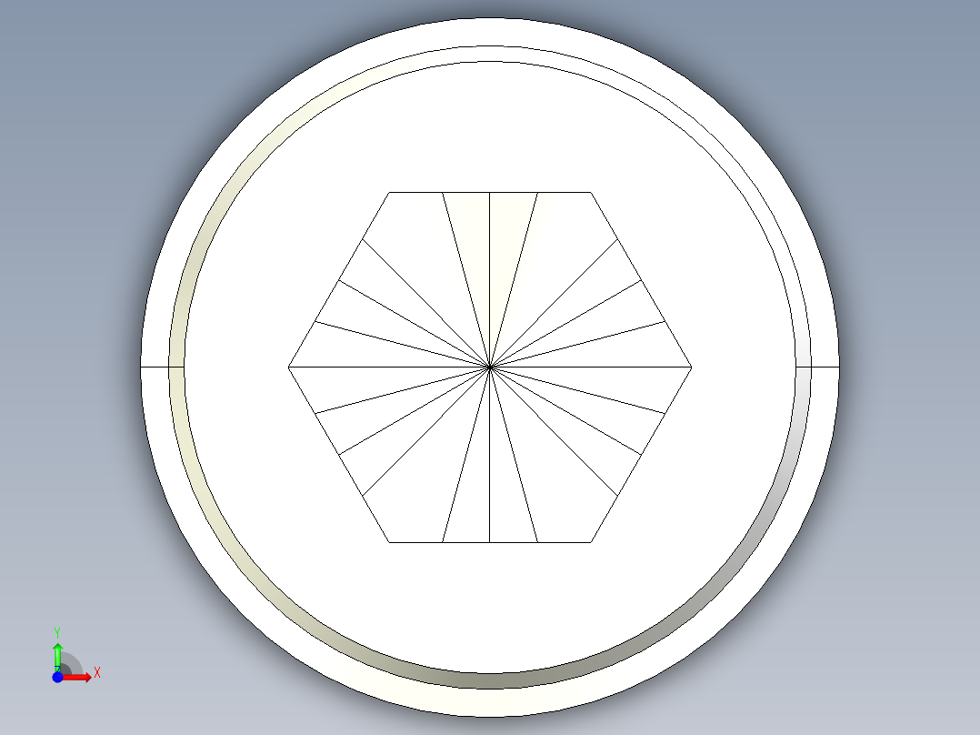 半圓定位珠螺絲(迴轉防止B)2270-3D多系列多零件图纸模型前视图