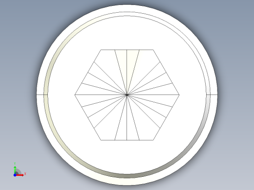 半圓定位珠螺絲(迴轉防止B)2270-3D多系列多零件图纸模型前视缩略图