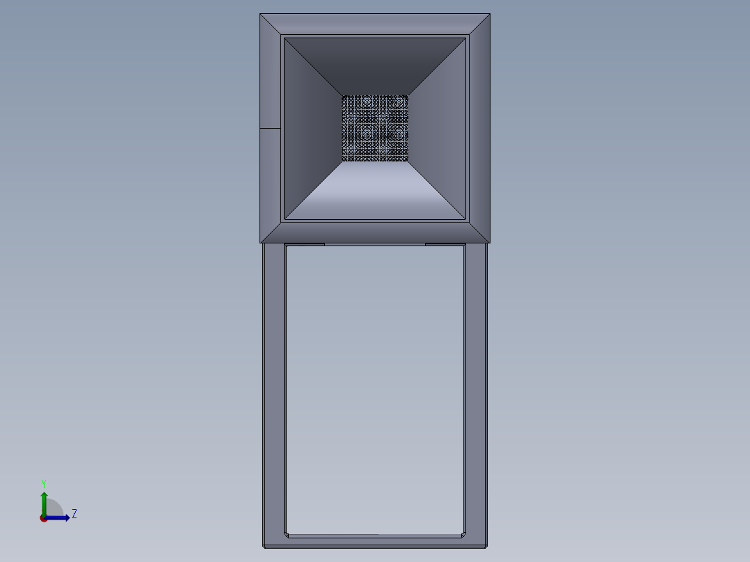 音速风洞（风机）左视图