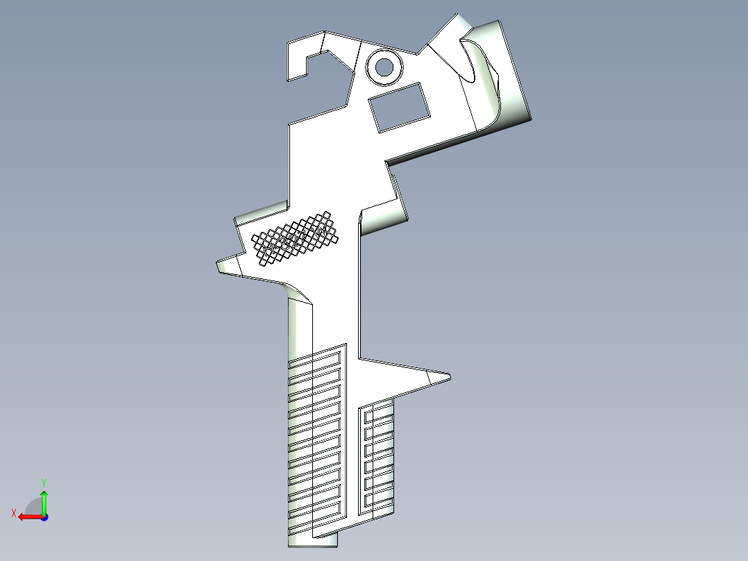 木板喷涂机UG三维图1049186==200后视图