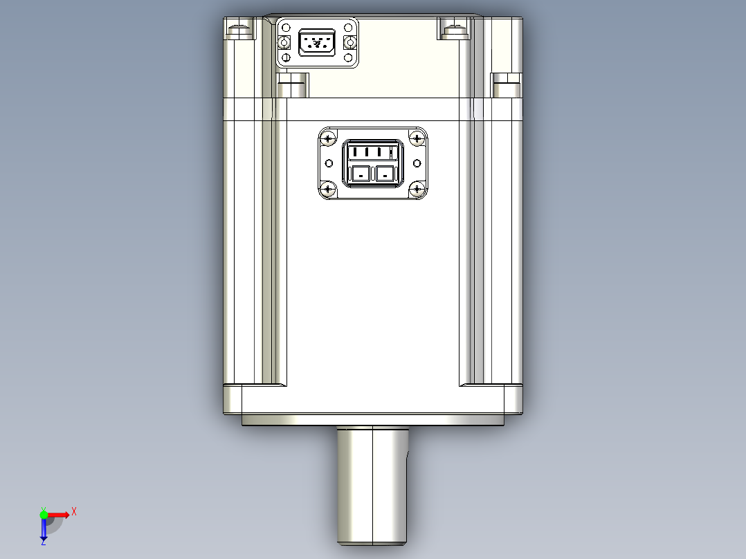 电机MS6S-80TH30B3-20P7.IGS俯视图