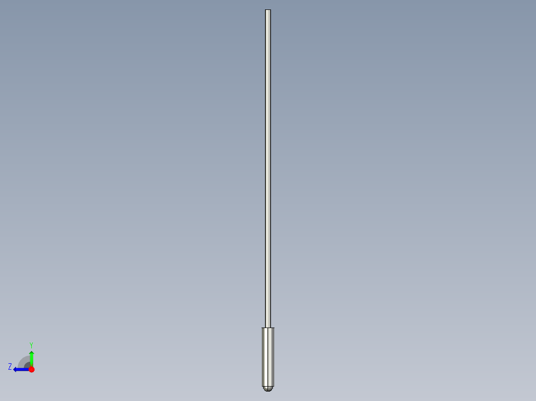 基恩士PS-58_kc图纸模型右视图