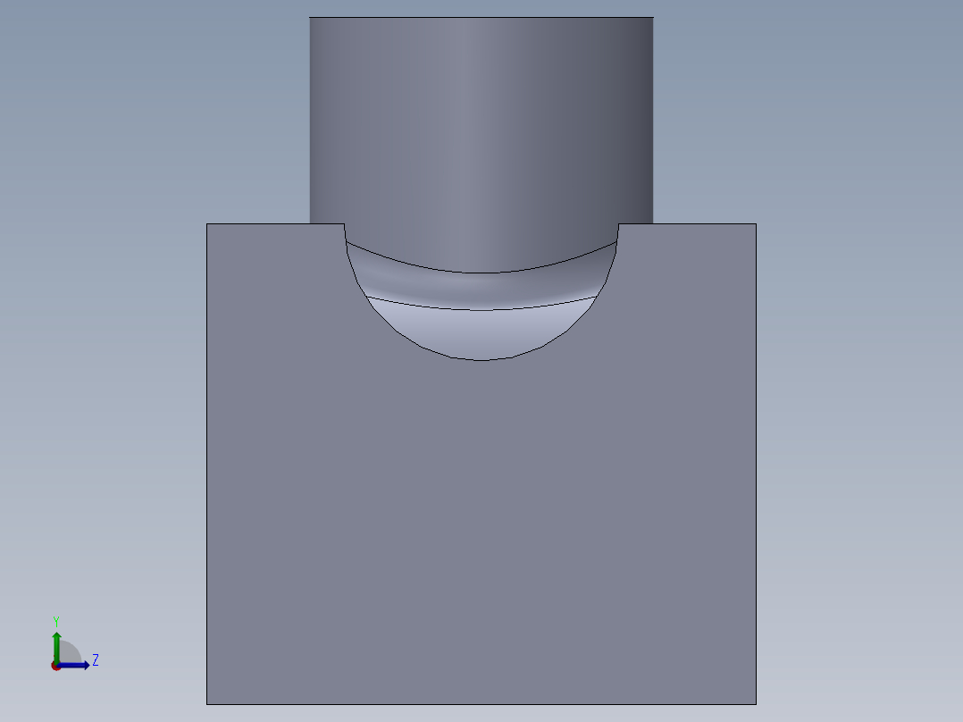 机械零件图16左视图