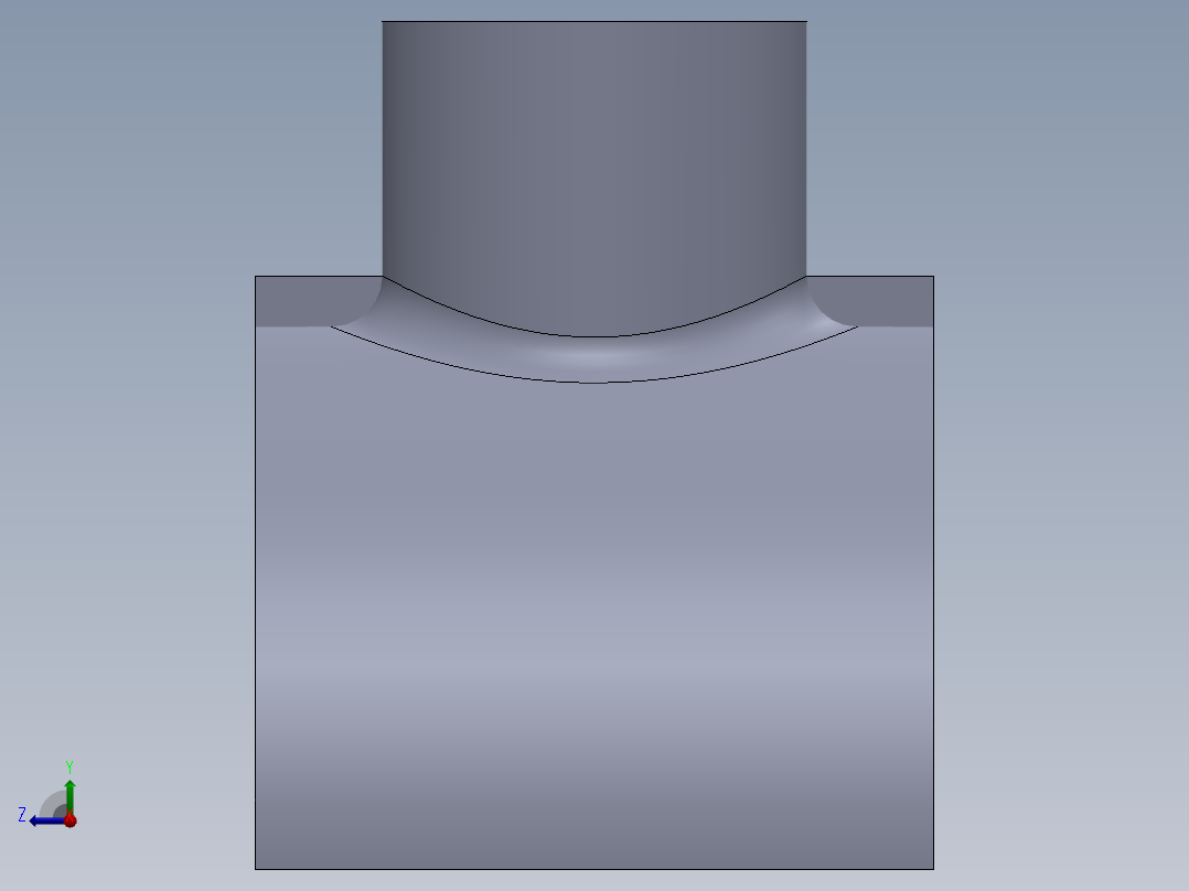 机械零件图16右视图