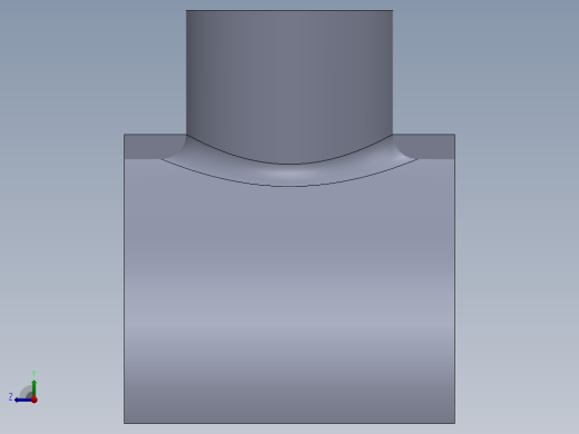 机械零件图16右视缩略图